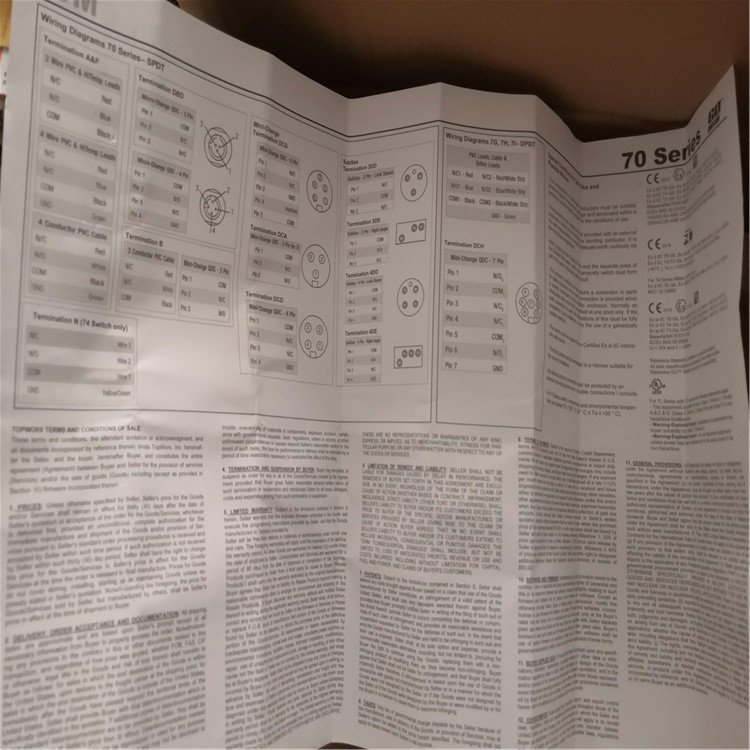 Go switch接近开关7313569A2N艾默生TOPWORX